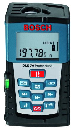 เครื่องวัดระยะเลเซอร์ DLE-70 " Bosch "